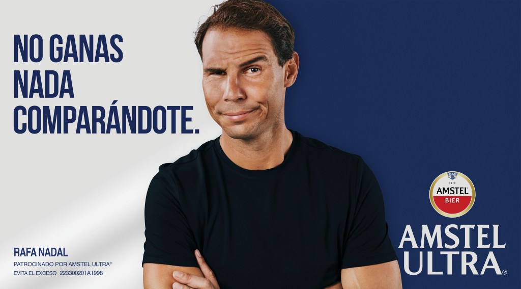 Amstel Ultra® y Rafa Nadal invitan a evitar las comparaciones con nueva&nbsp;campaña