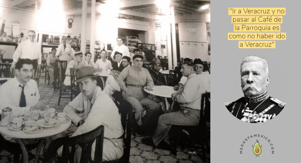 El último deseo de Porfirio Díaz en México antes de partir exiliado a Francia: Desayunar en el café La Parroquia de&nbsp;Veracruz