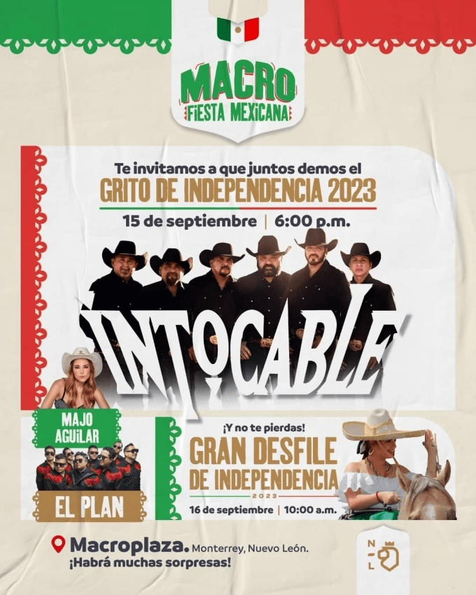 ¡Ay ay ay! Metro gratis en Nuevo León por Macro Fiesta&nbsp;Mexicana