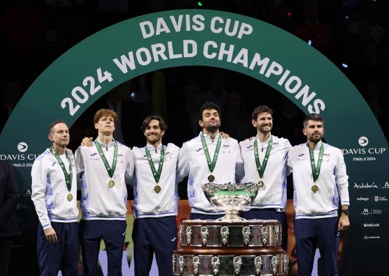 Italia, campeón de la Copa Davis 2024: ¿Cómo quedó la tabla histórica de&nbsp;títulos?