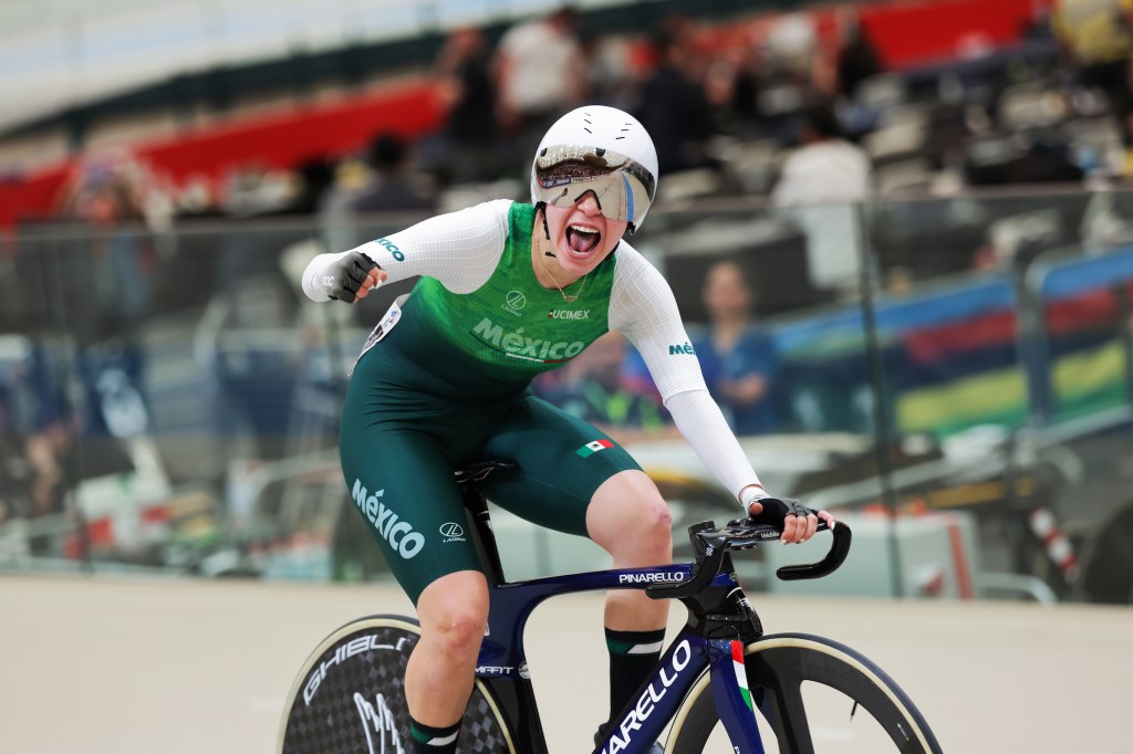 La ciclista mexicana Yareli Acevedo se proclama campeona del mundo en&nbsp;Chile